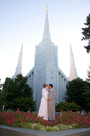 At the temple