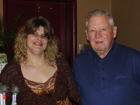 mary and grandfather in may of 2006