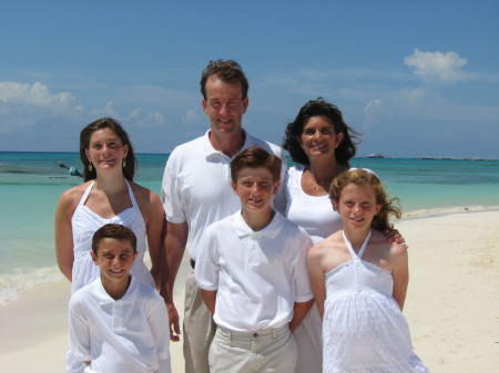 My family in Cancun 2008