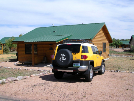 Our cabin in the summer 2006