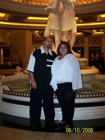 My husband and I in Vegas, June 2006