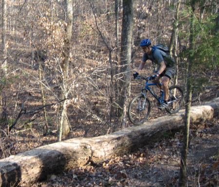 Mountain biking