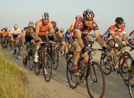 local bike race at Floyd Bennet Field 7/07