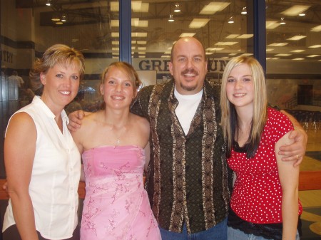 Brittany's 8th grade graduation