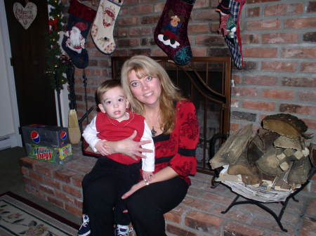 Sherry with Kevin (18 months)