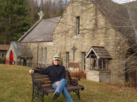 Church by the North Carolina house