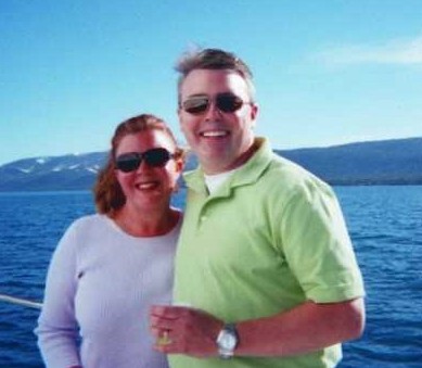 Bob and I in Lake Tahoe