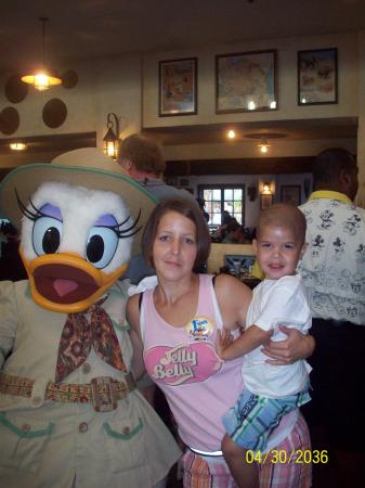 me, cam and daisy duck