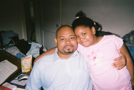 My man Roderick and beautiful daughter Peyton