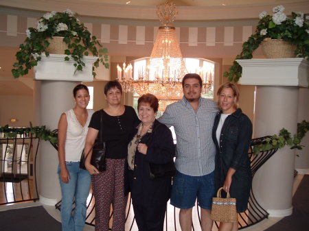 Me, Mom, Maria Cristina, Noel, and Vicki