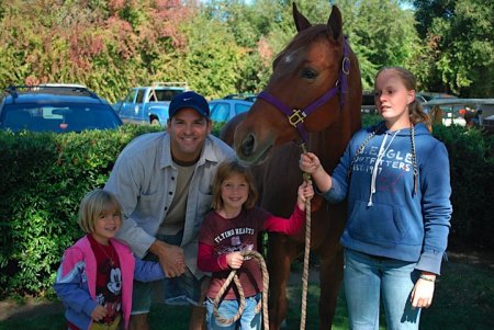 Me and the girls go riding for the day.