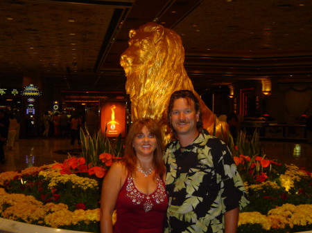 Alan and Tashya at the MGM Grand Hotel - Las Vegas - June '06