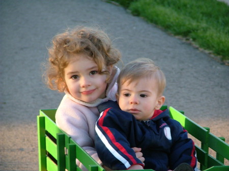 Caitlin and Cody fall 2006