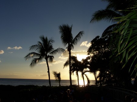 Great sunset at Sunset Beach,North Shore
