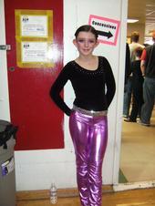 bre in dance costume