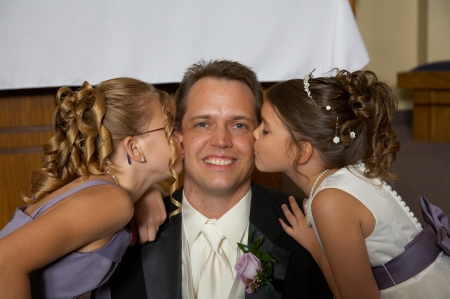 Scott and his Girls (Catie & Aspen)