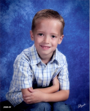 Dylan's first school picture