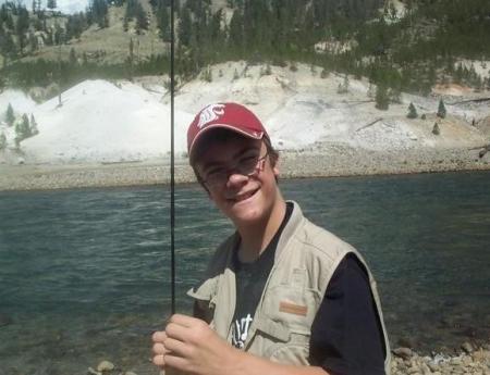 Fly fishing the Yellowstone.