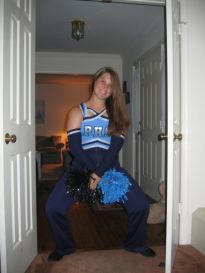 My daughter Kimberly -- St. Vincent Pallotti Poms Squad