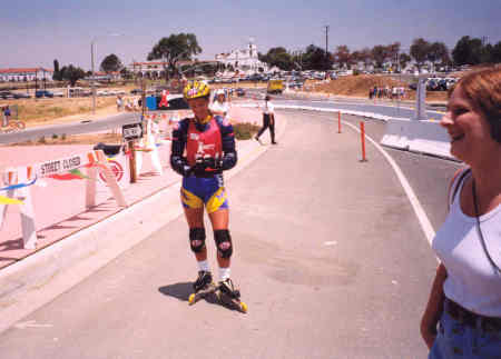 My daughter Jamie in the X-Games 1996