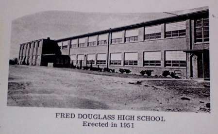 Historical picture of Fred Douglass High School, Jacksonville, Texas