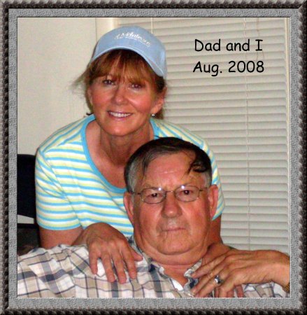Dad and I, Aug 2008