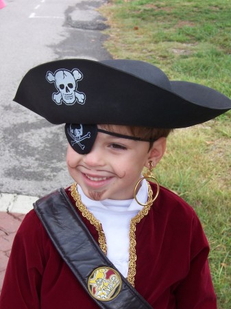 Declan the Pirate for Halloween