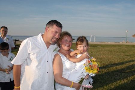 Rick, Kym, & Hannah 2006