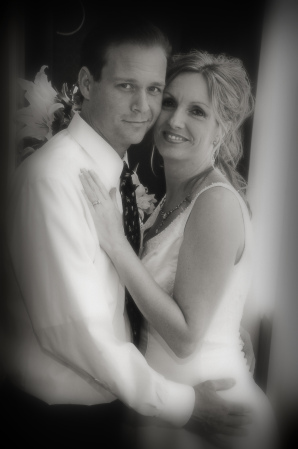 Scott and I on our wedding day 7/3/06