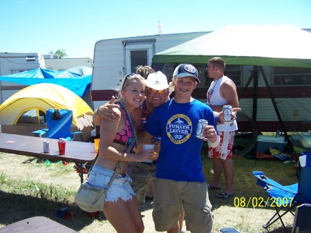 My youngest and We Fest 2007