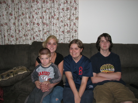 All My Kids Togeather, Heather, Holly And Rick & Shane My Grandson