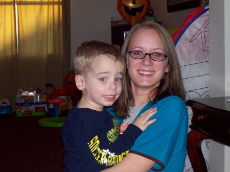 Landen and me!