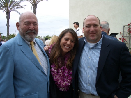 My Grandfather and I with my cousin at her graduation from The University of San Diego 2005