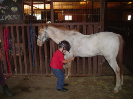 My littlest cowboy!