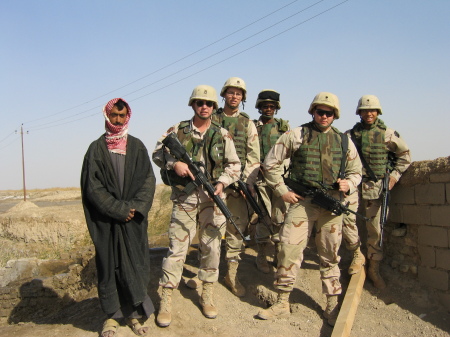 Me and My Patrol in Iraq 2004