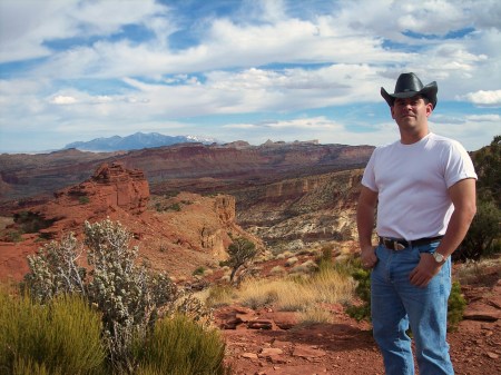 Me at Capitol Reef National Park, Utah, March 2007