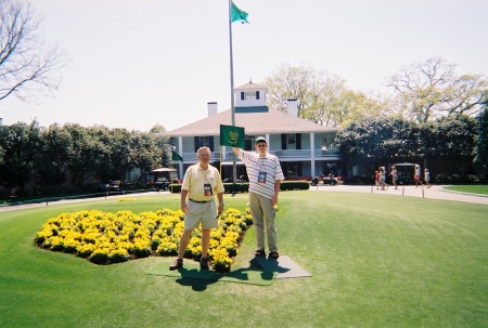 My son Christopher and myself in 2005