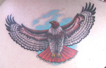 My Tattoo - Left shoulder blade - April 2006