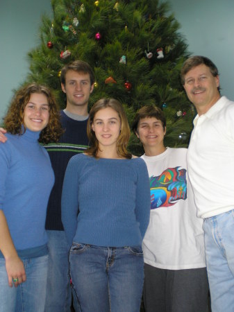 My family at christmas 07