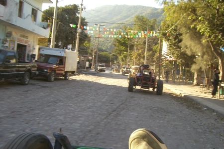 Taking sandrails to the Tequilla farms in Mex