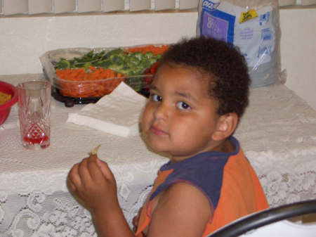 My son Isaiah (5 yrs old)