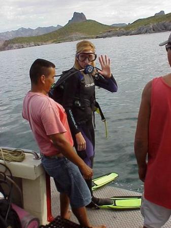 Diving in San Carlos, Mexico