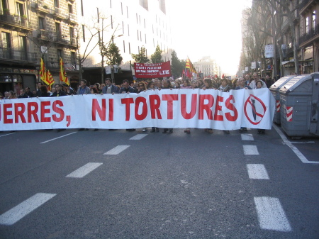 demonstration Spain
