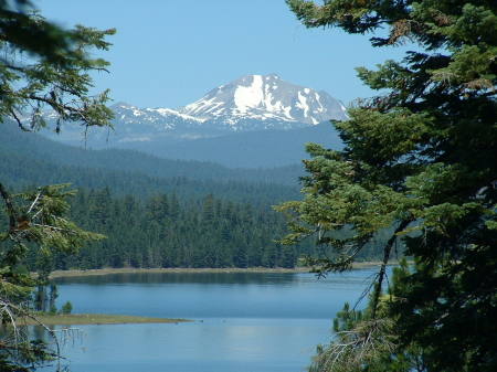 Mt. Lassen, Lake Almnanor, CA.