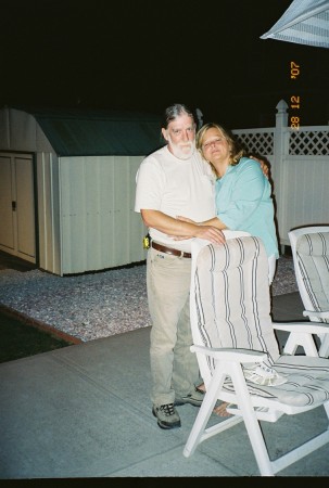 Bill & I at Cally's 2007