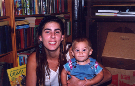 Chantal & Nathan Dec 1989 Iliad Bookstore