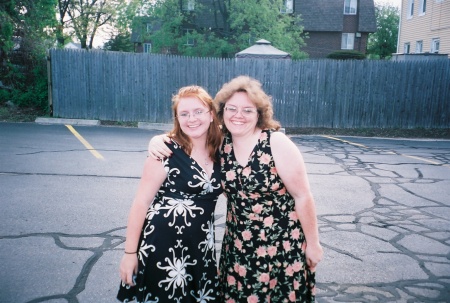 My daughter Nicole and I May 2008