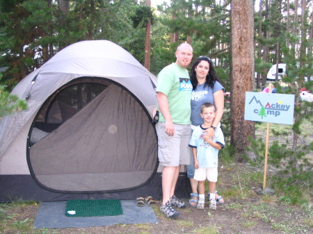 Camping at Yellowstone