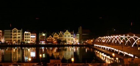 Curacao at night