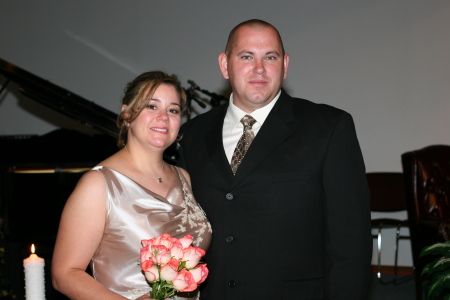 My wife Carmela and me November 11, 2006